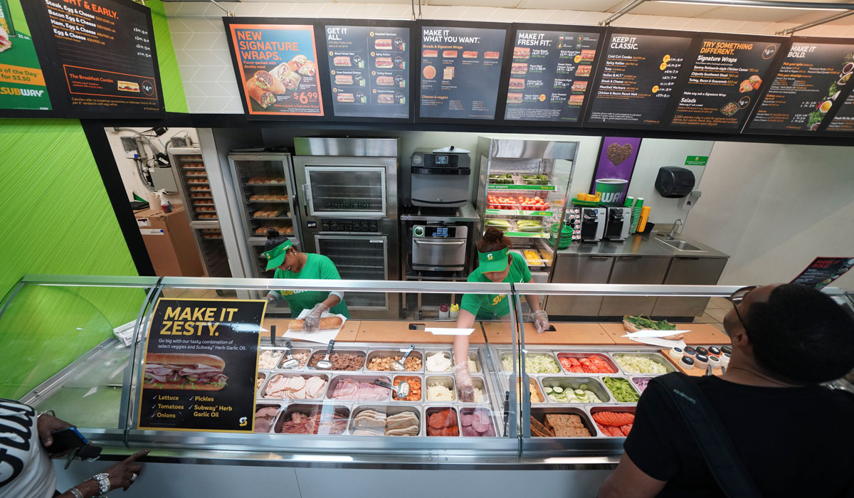 Subway makes largest menu update in the chain's history