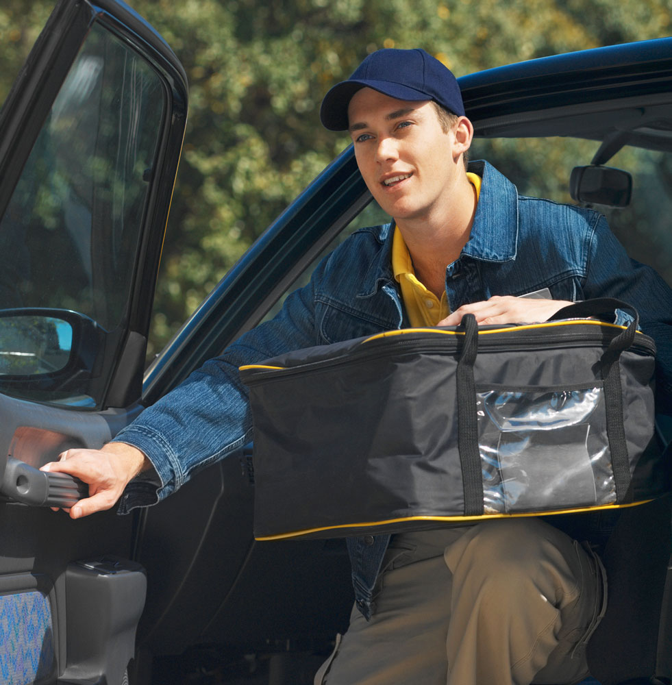 Man Delivering Food