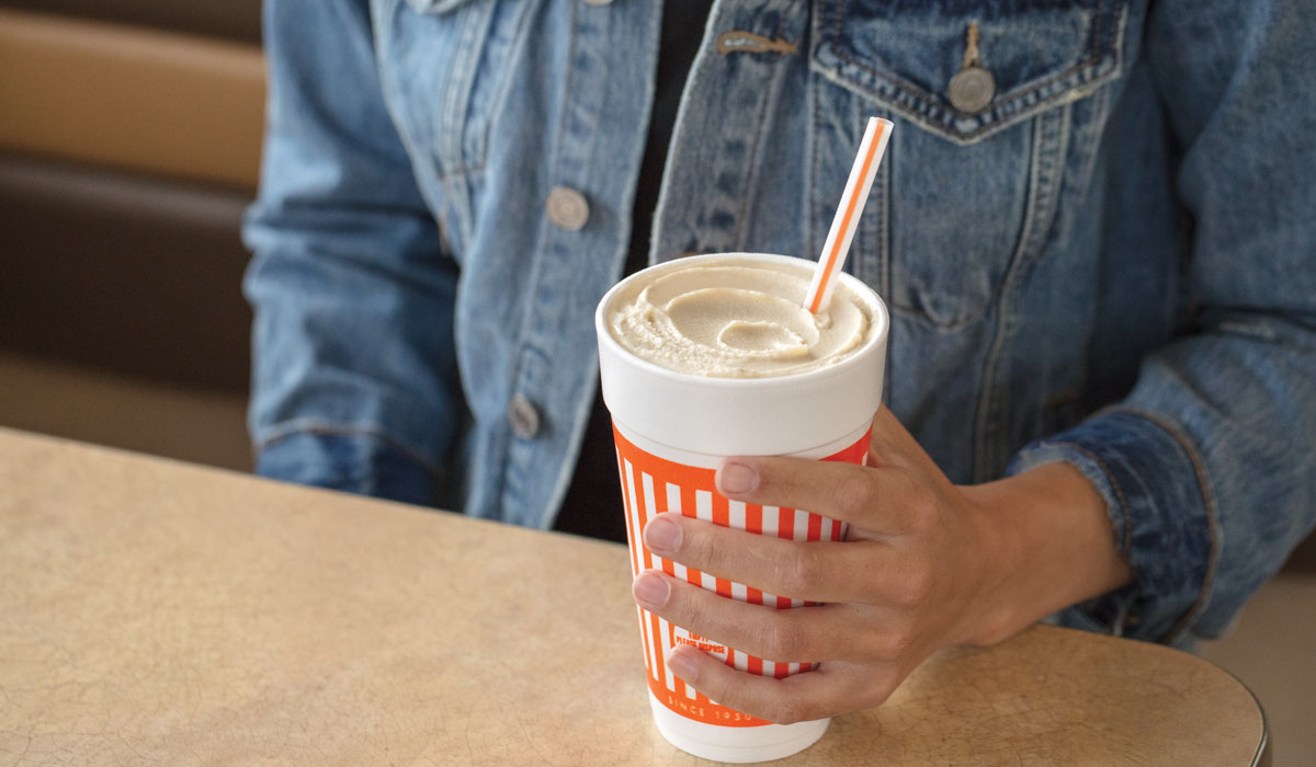 The Salted Caramel Shake, With Rich, Creamy Caramel Flavors And A Hint Of Salt