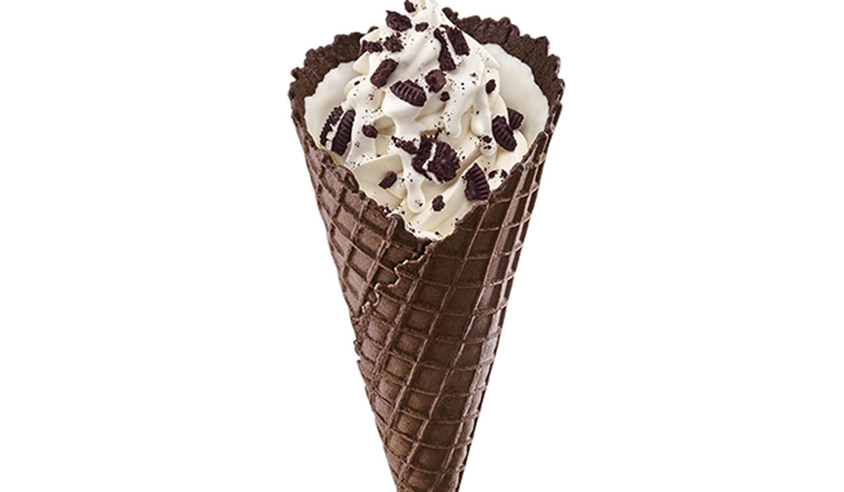 SONIC Drive In's New Double Stuf OREO Waffle Cone With Real Ice Cream