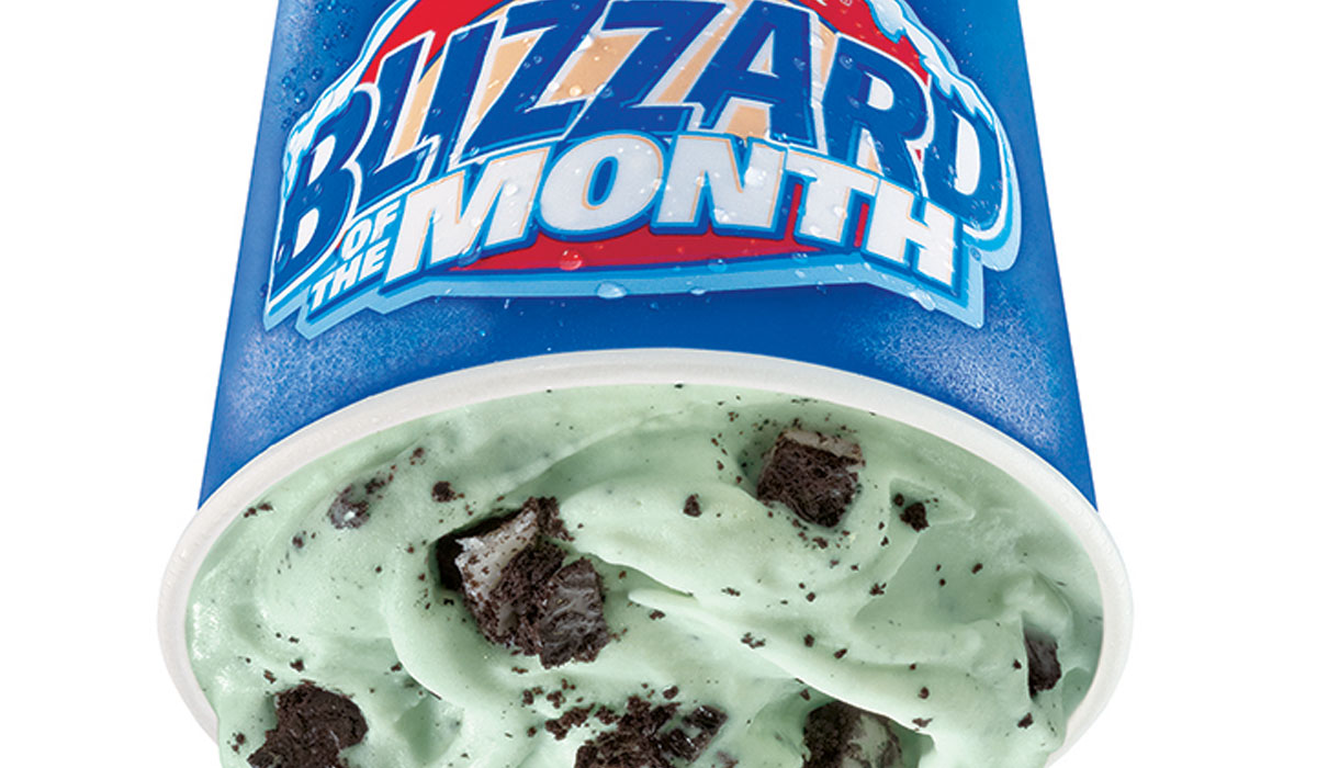 Dairy Queen's New  St. Patrick’s Day Inspired Mint OREO Blizzard Treat