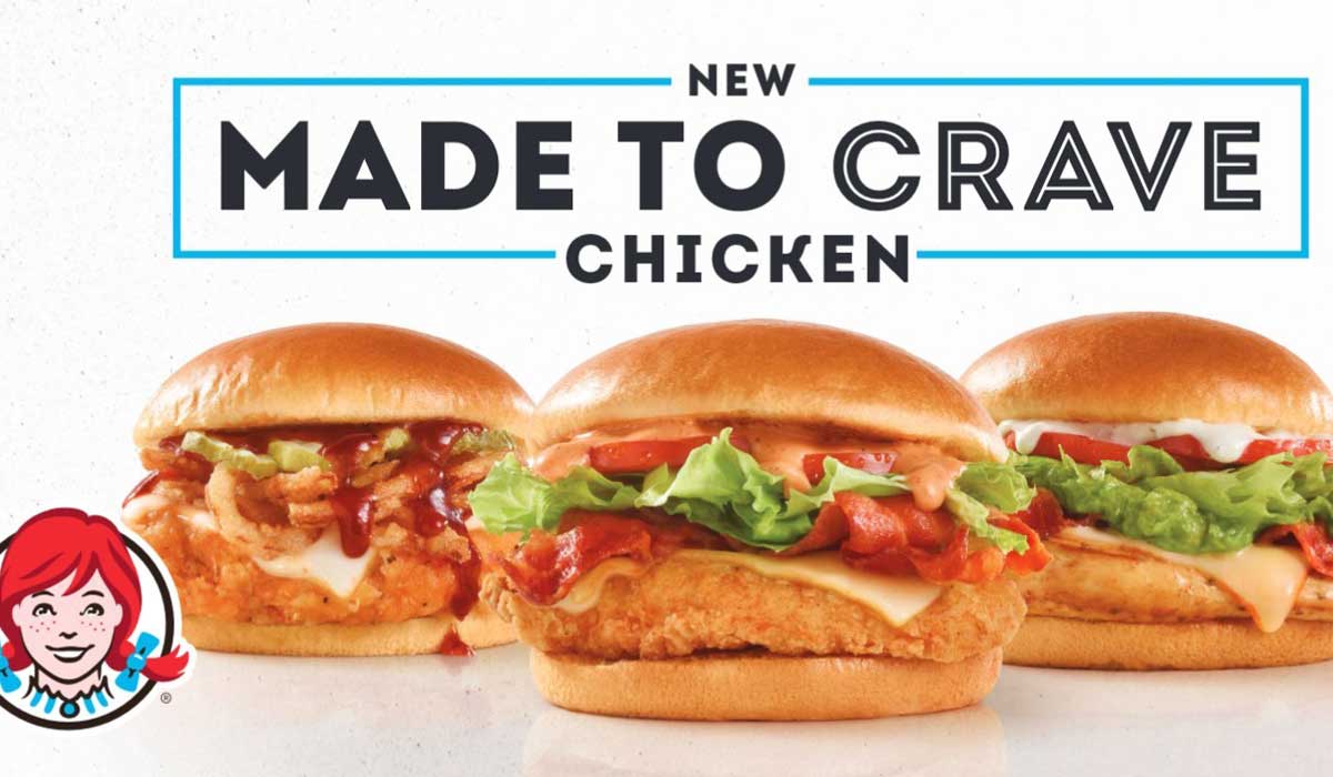 Wendy's Made To Crave Chicken Sandwiches