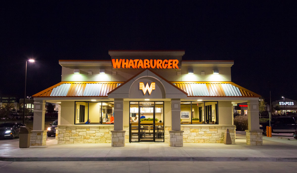 Whataburger Restaurant Exterior