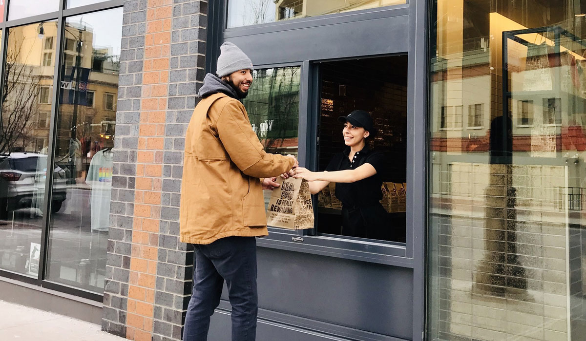 Chipotle Walkup Window