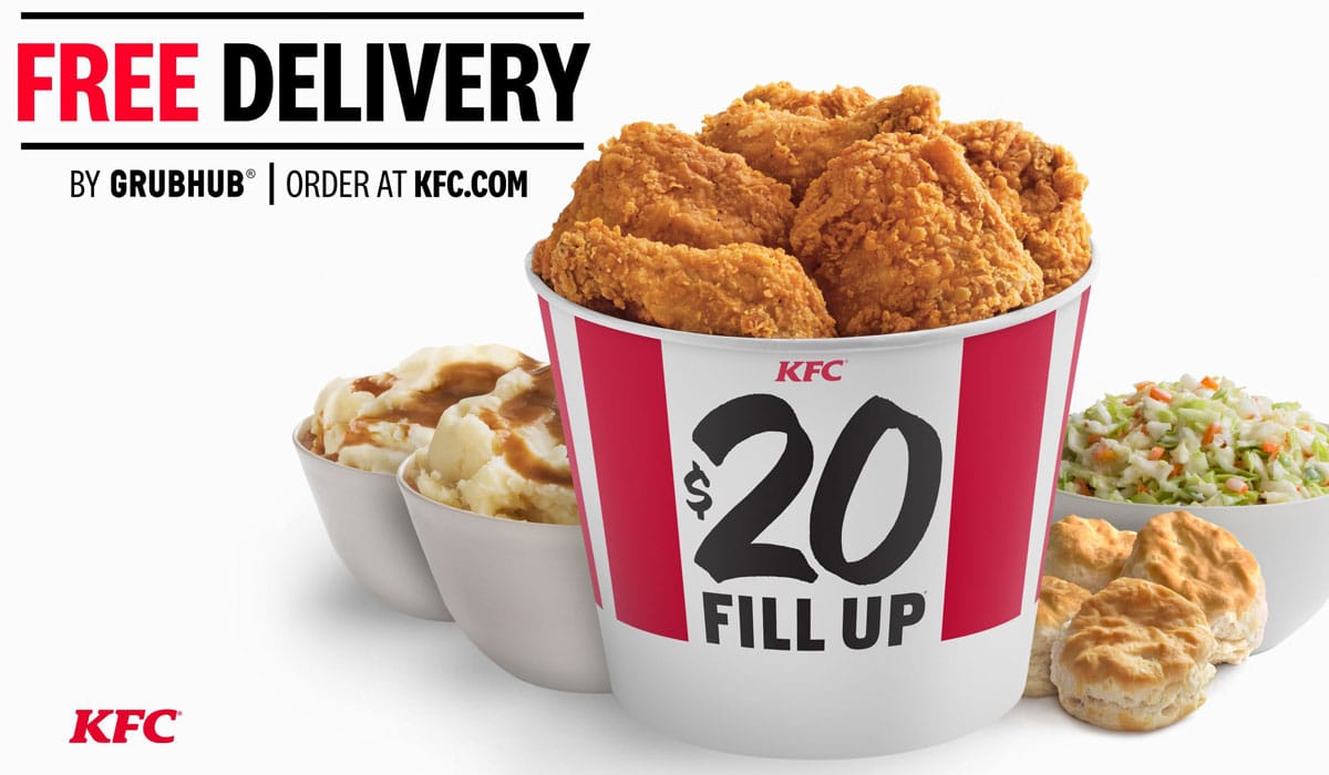 KFC Delivery Graphic