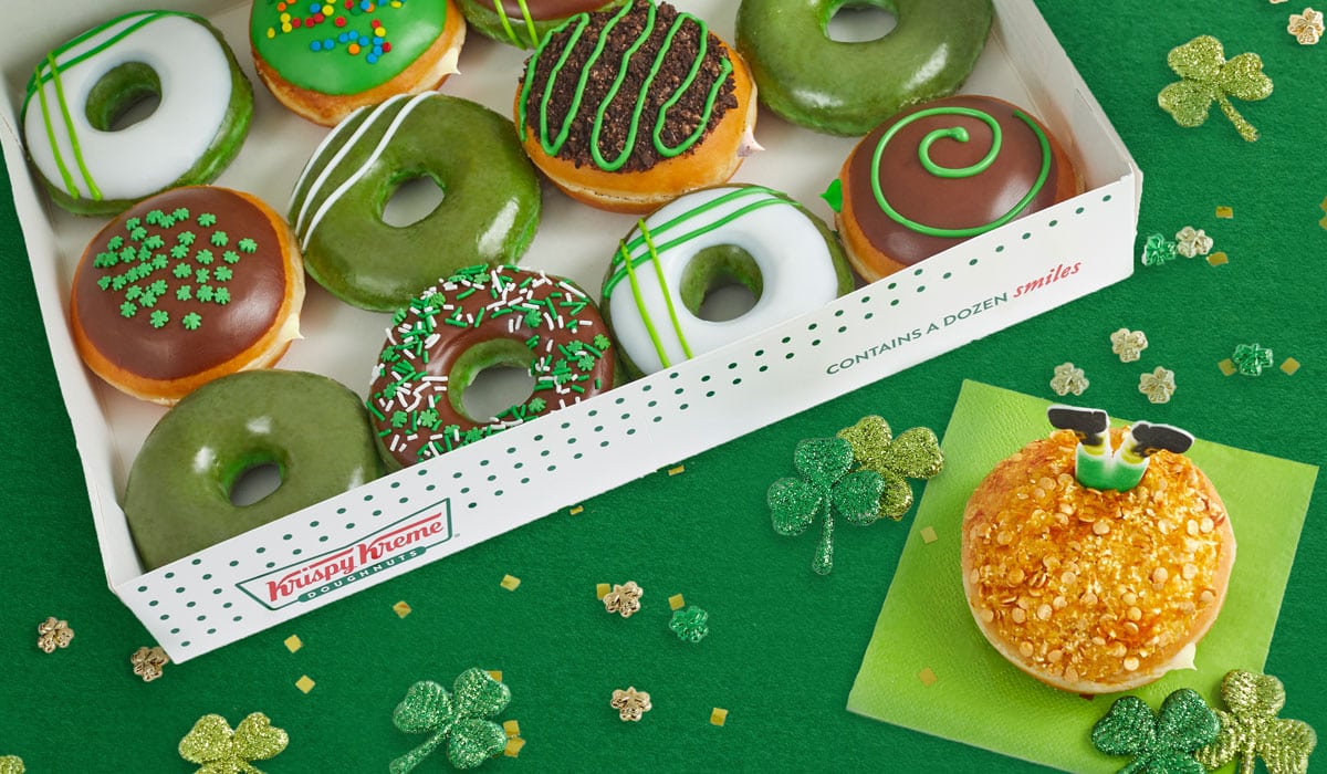 Krispy Kreme Has Created A Leprechaun Trap Doughnut Filled With Irish Kreme Flavor To Catch Them March 14 17