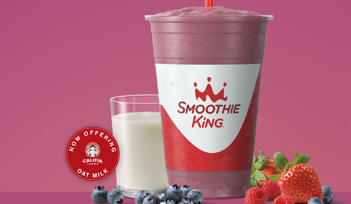 Smoothie King Vegan Mixed Berry Smoothie