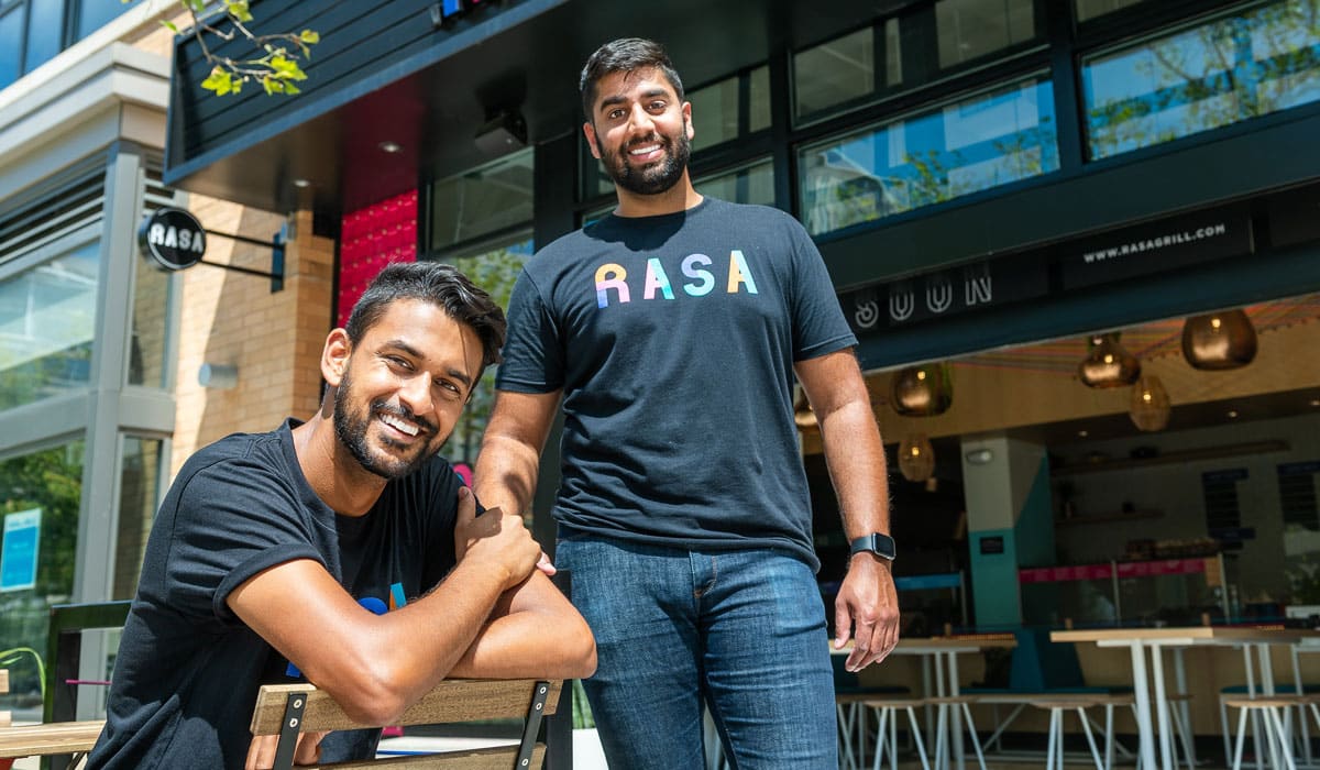 Rasa Founders Pose For A Photo