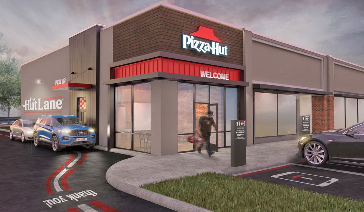 Pizza Hut Hut Lane Rendering