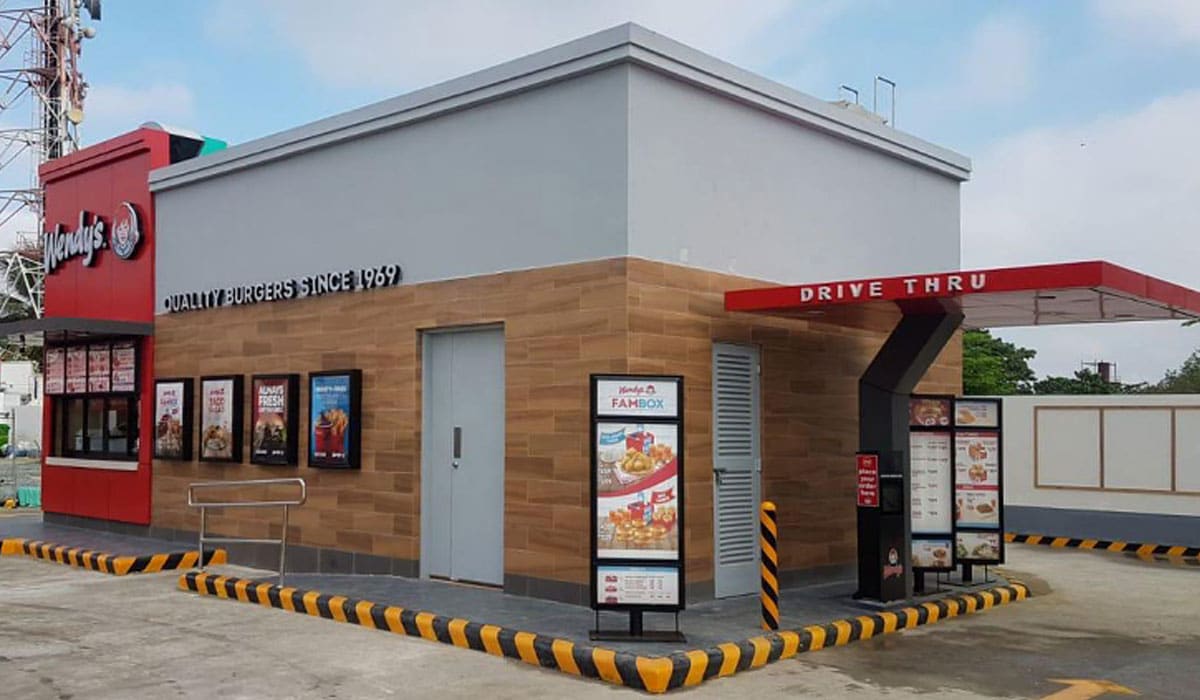 Wendy's Drive Thru Only Store In Philippines