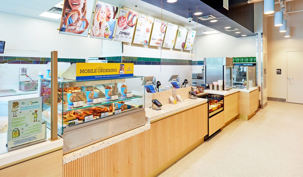 Auntie Anne's, Jamba Drive Thru Interior