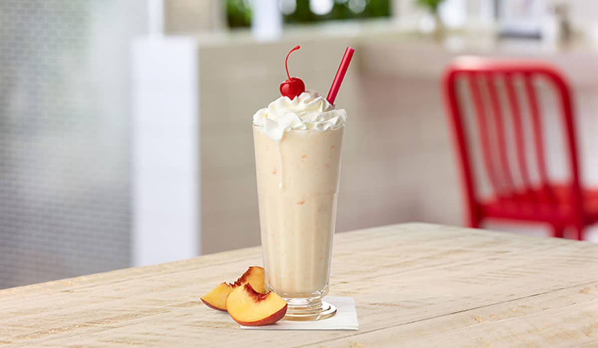 Chick Fil A Peach Milkshake