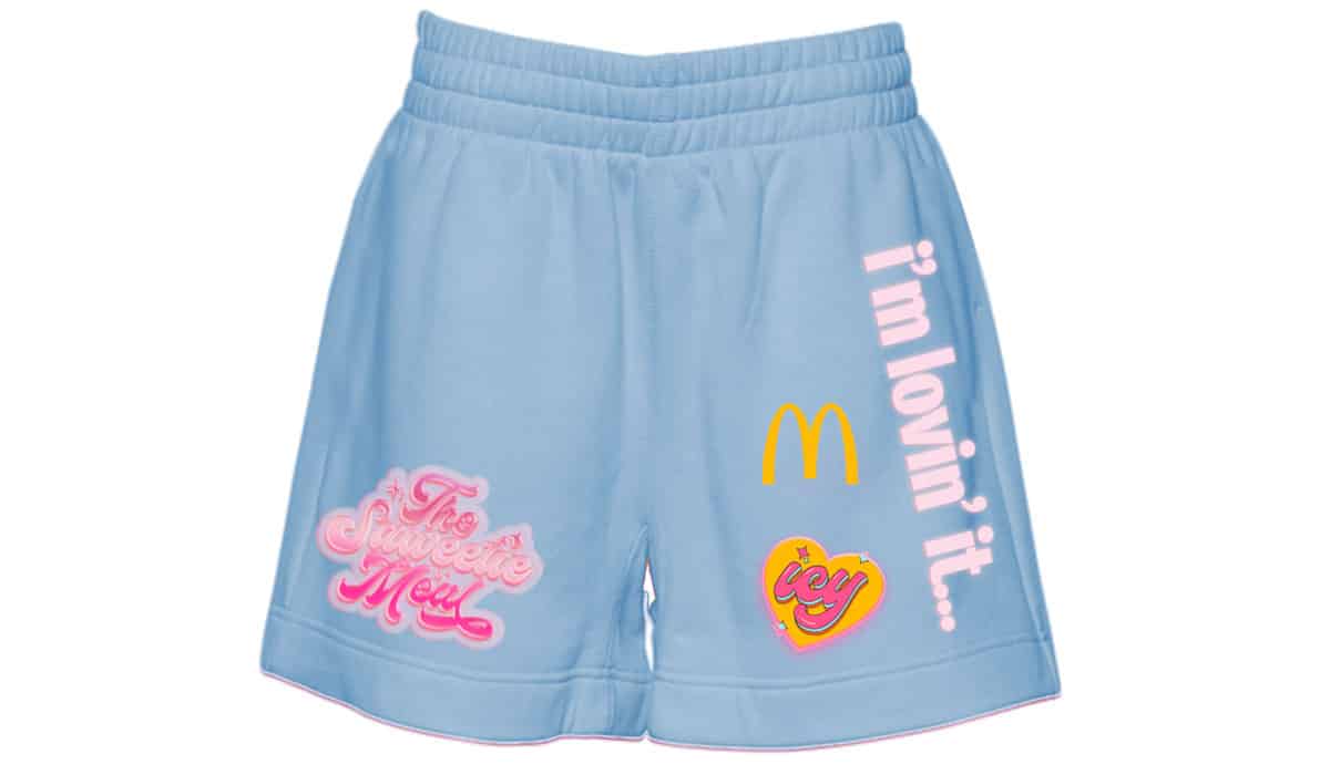 McDonald's Saweetie Shorts