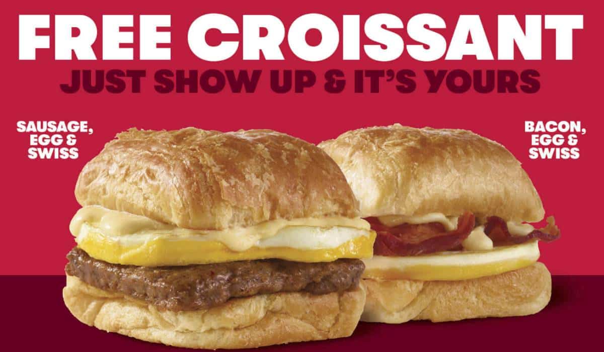 Wendy's Free Croissant Promotion