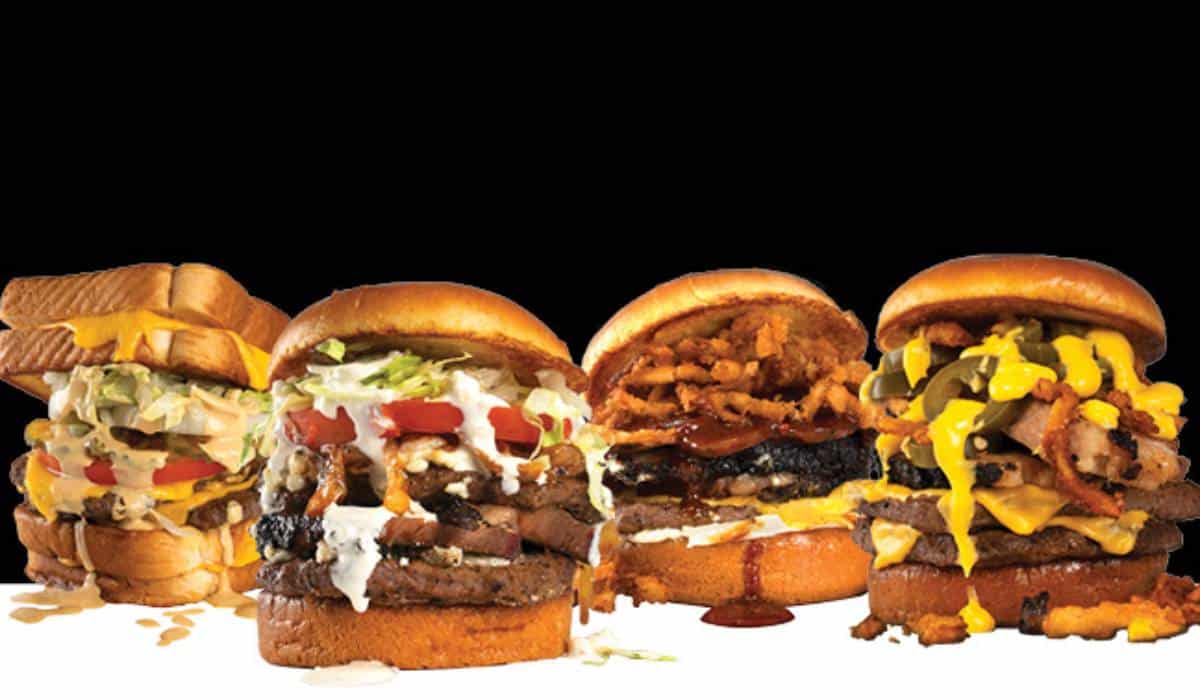 Big Deal Burger Menu Selections