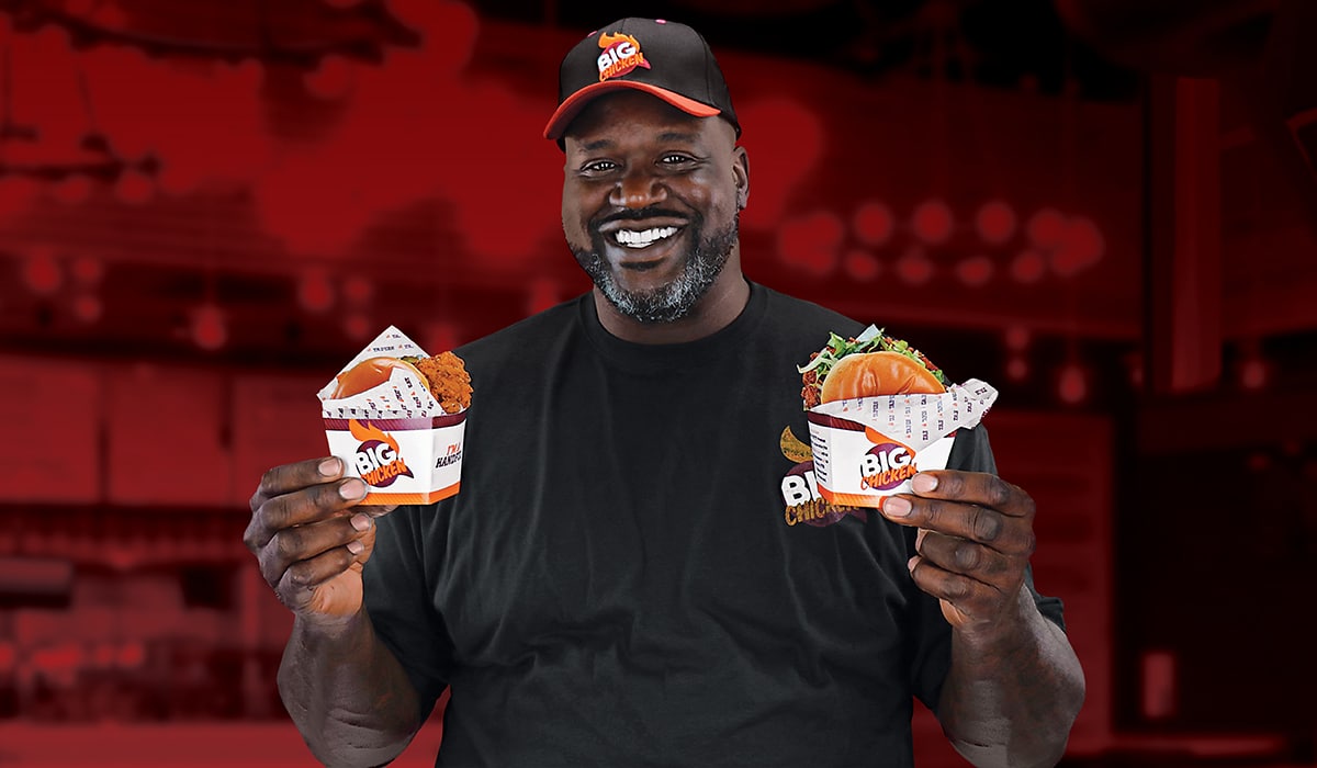 Shaquille O'Neal And Big Chicken