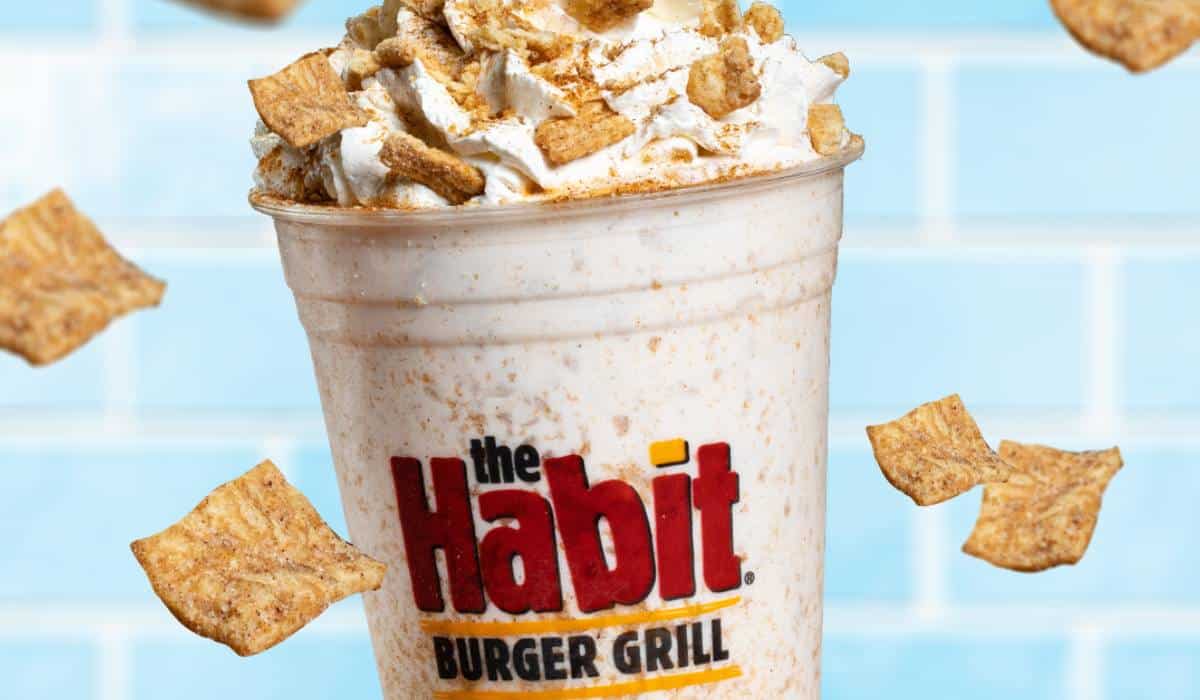 The Habit Burger Grill's New Cinnamon Toast Crunch Shake