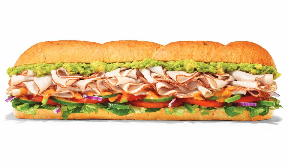 Subway's Baja Turkey Avocado