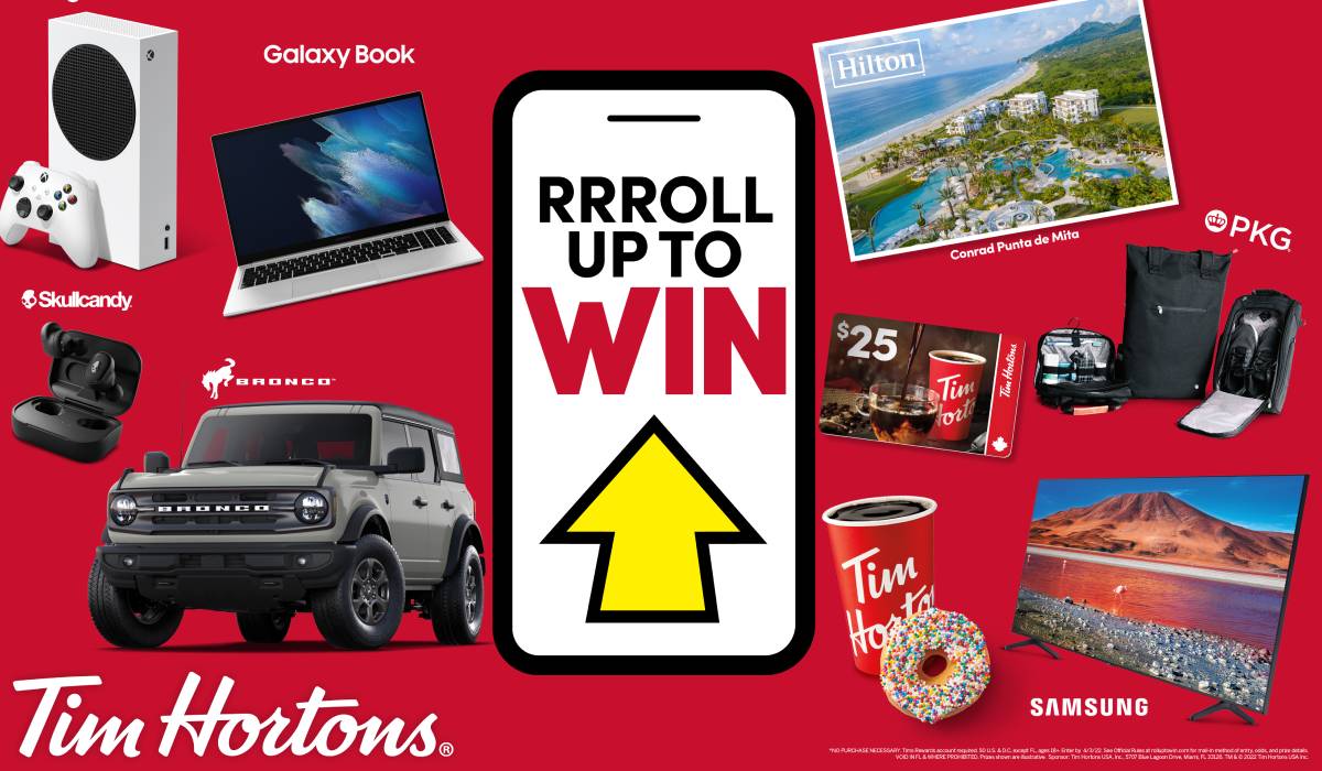 Tim Hortons' Roll Up To Win