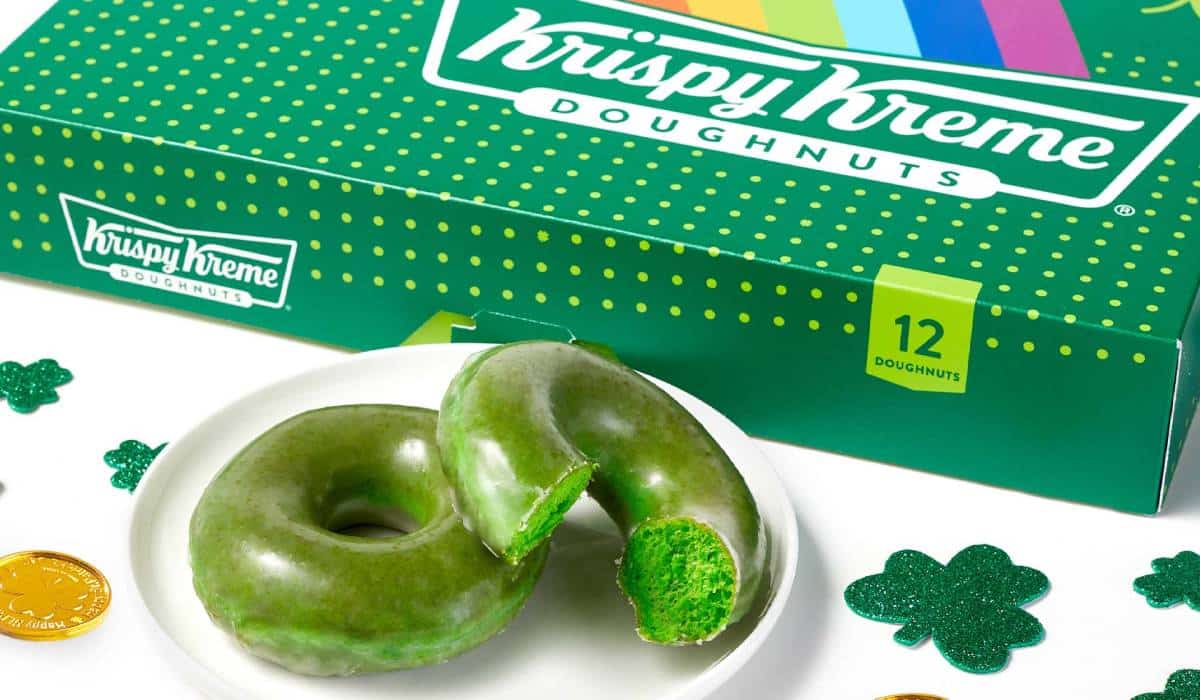 krispykremestpatricksday Krispy Kreme Is Rolling Out Doughnuts For St. Patrick's Day