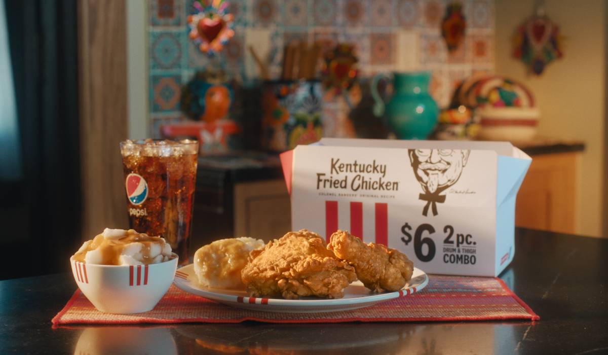 KFC's 2 Piece Drum & Thigh Combo Meal