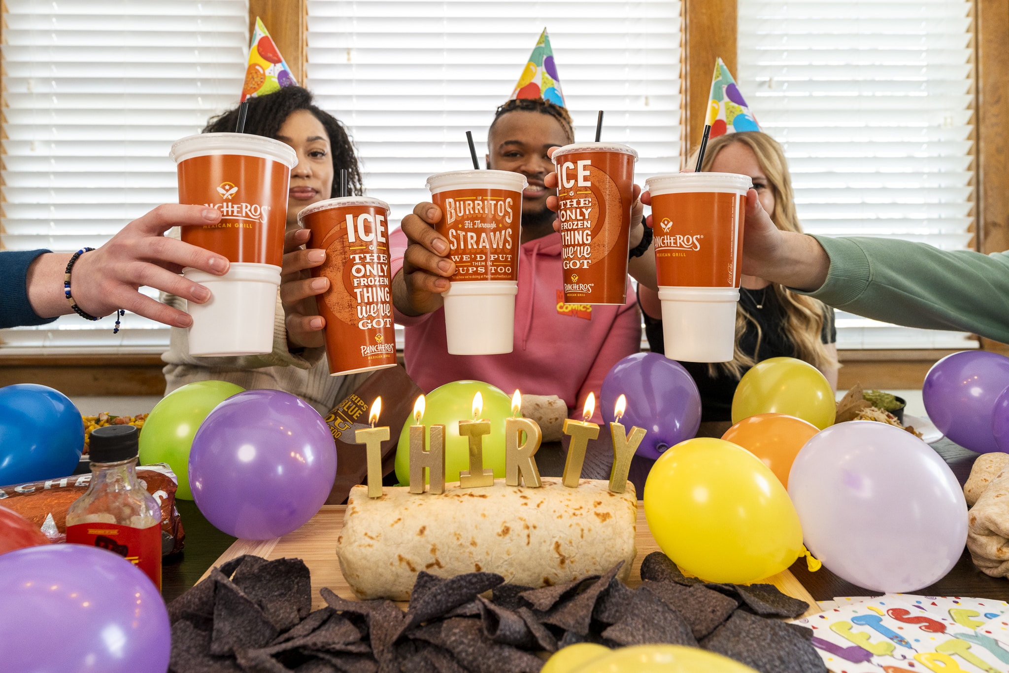 Pancheros Mexican Grill Birthday Party