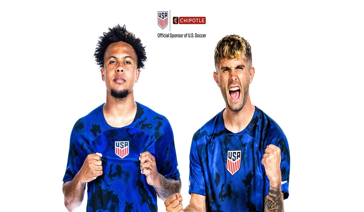 Graphic Of U.S. Men Soccer Players
