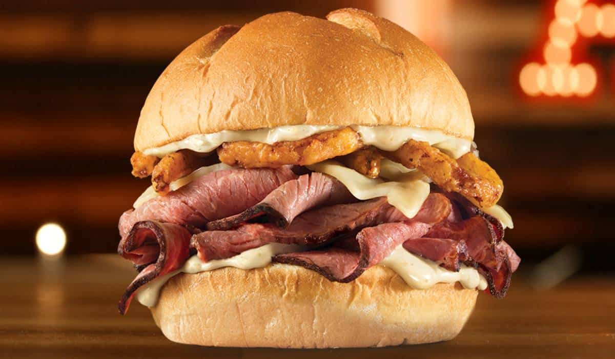 Arby's Steakhouse Garlic Ribeye Sandwich