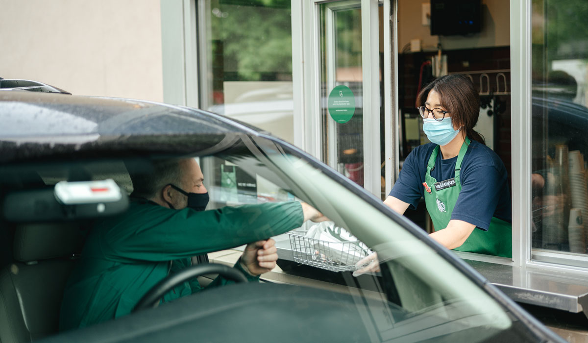 Starbucks Drive Thru