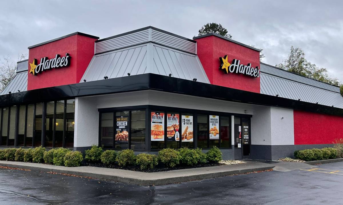 A Remodeled Hardee's Restaurant