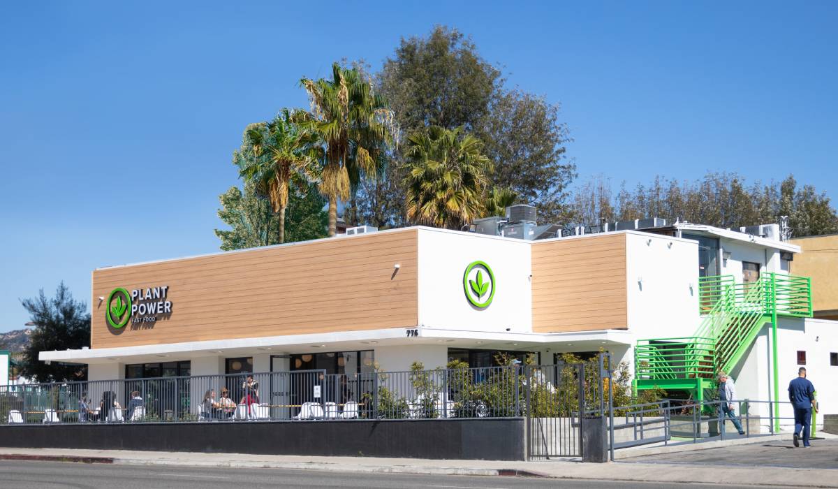 Plant Power Fast Food's Newest Store In Los Angeles