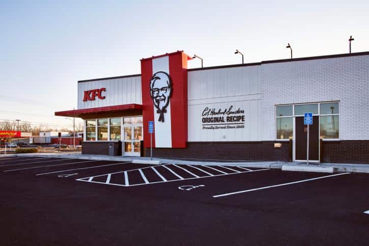 KFC restaurant.