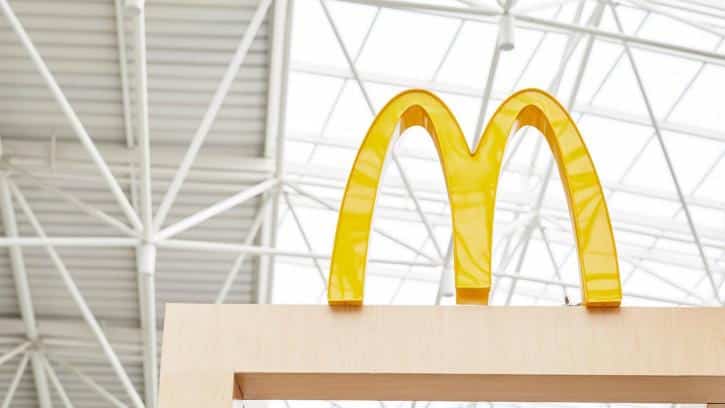 McDonald's logo.