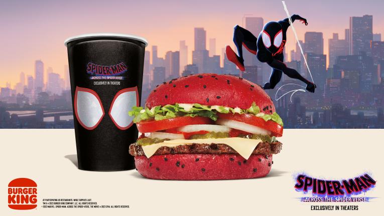 Spider-Verse Whopper / Red 40 Whopper