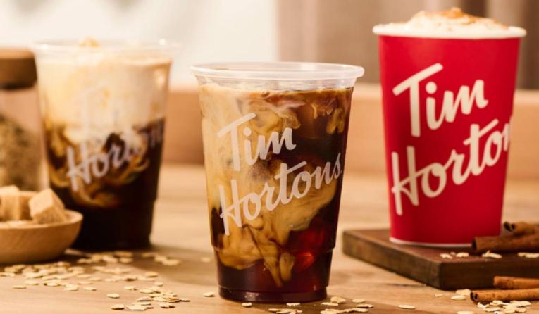 Tim Hortons Rolls Out Cinnamon Sugar Oatmilk Menu items - QSR Magazine