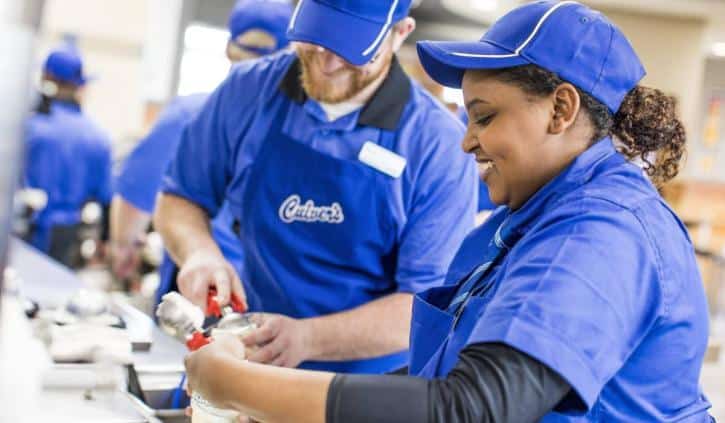 Culver's took care of its employees during the pandemic as well.