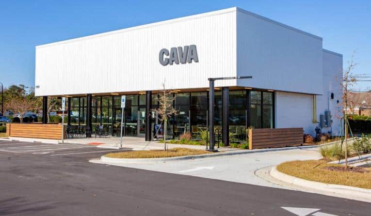 There are more than 30 digital pickup lanes in CAVA's fleet today. AUVs at those stores are typically 10–15 percent higher