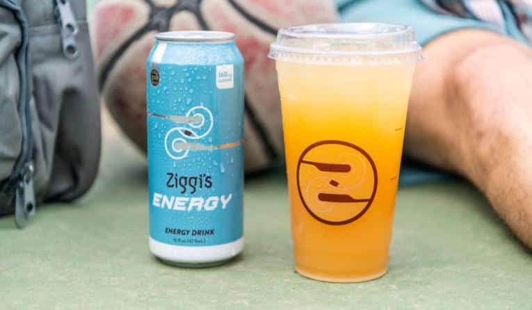 Ziggi’s Energy and Ziggi’s Energy Zero Sugar arrived with five flavors, such as Cosmic Blast and Shock Melon.