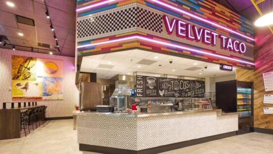 This new location is one of several planned nontraditional openings for Velvet Taco.