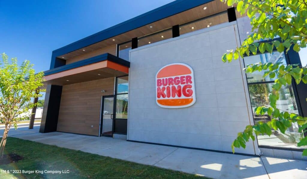 Burger King exterior.