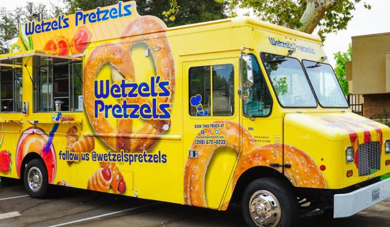 Wetzel’s has 20 mobile bakeries on the road.