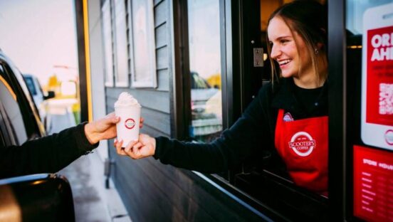 the ghost brand Scooter's is a drive-thru coffee brand that's thriving across the landscape.
