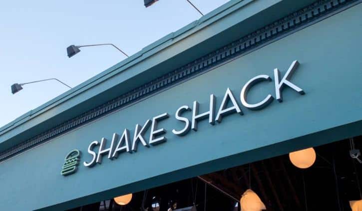 Shake Shack sign.