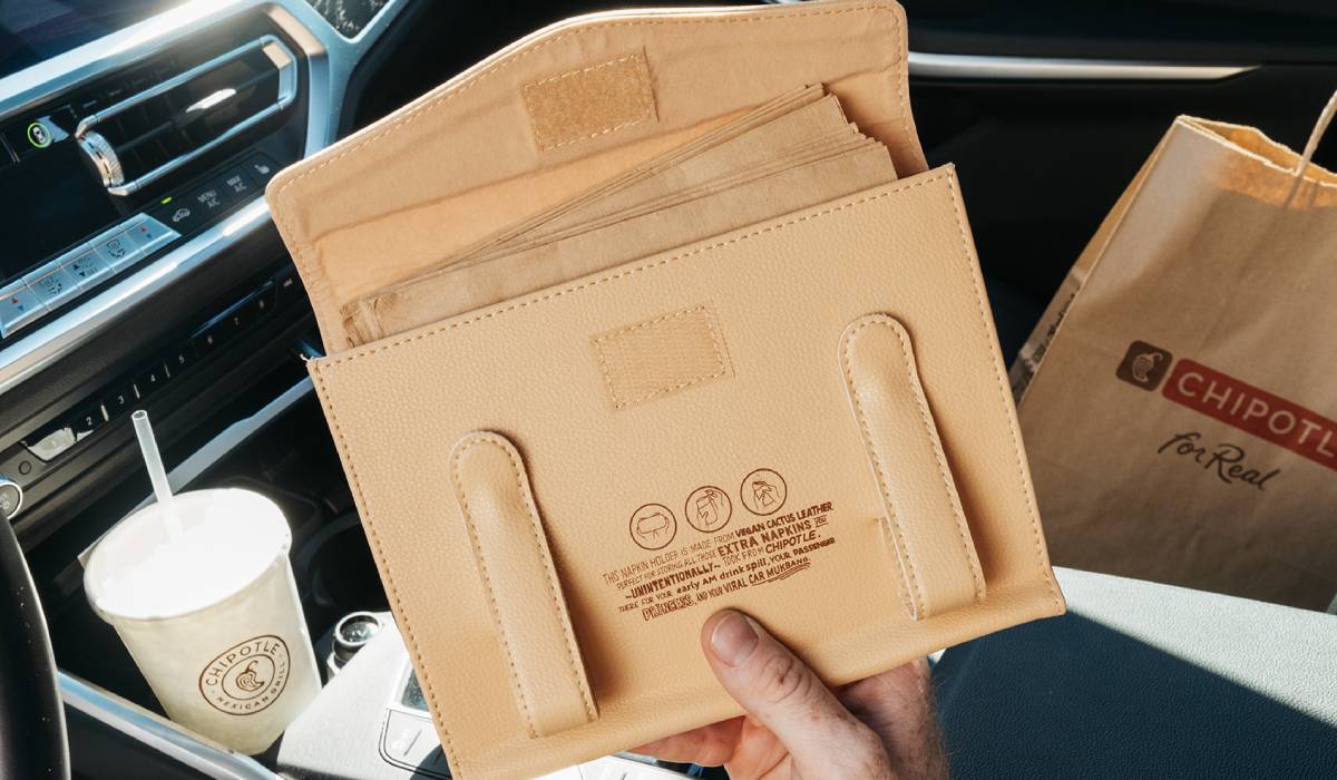 Chipotle superfans are known to store “extra” Chipotle napkins in their cars.