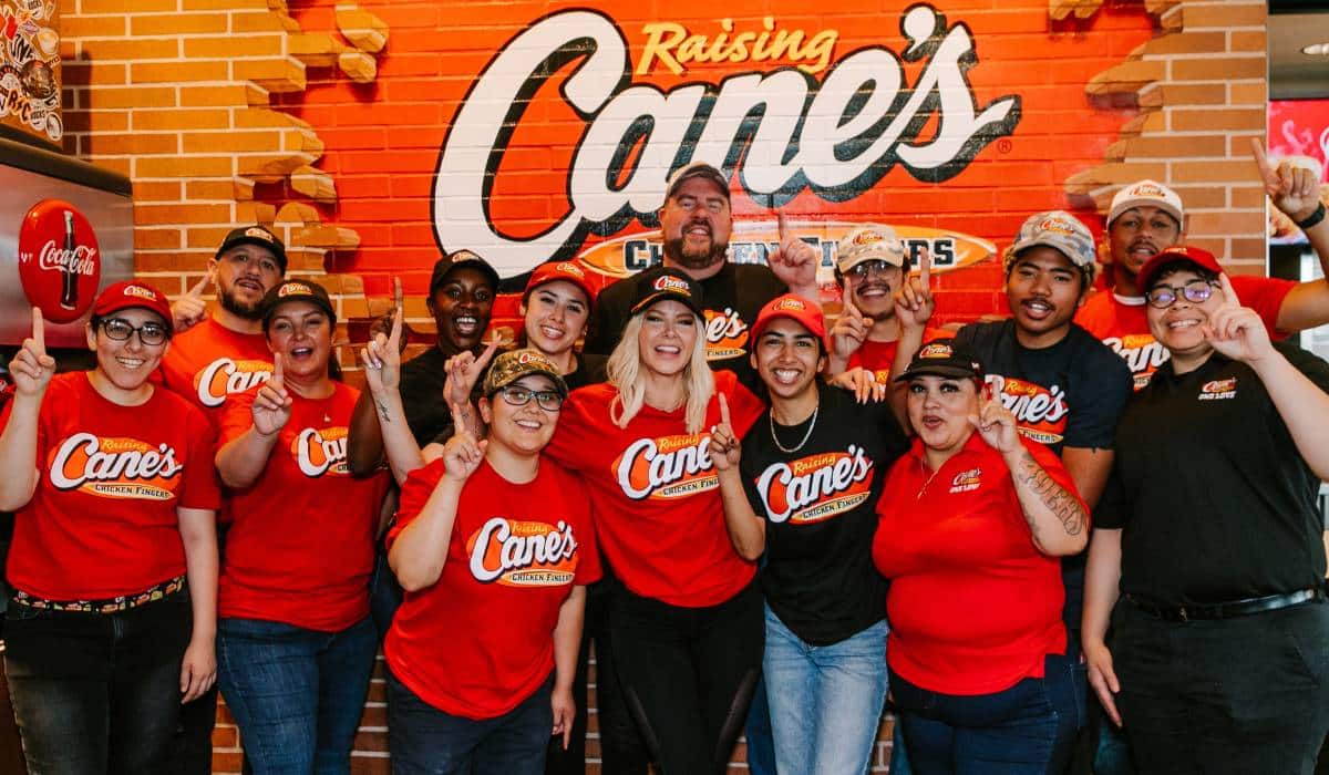 Raising Cane's employees come first.