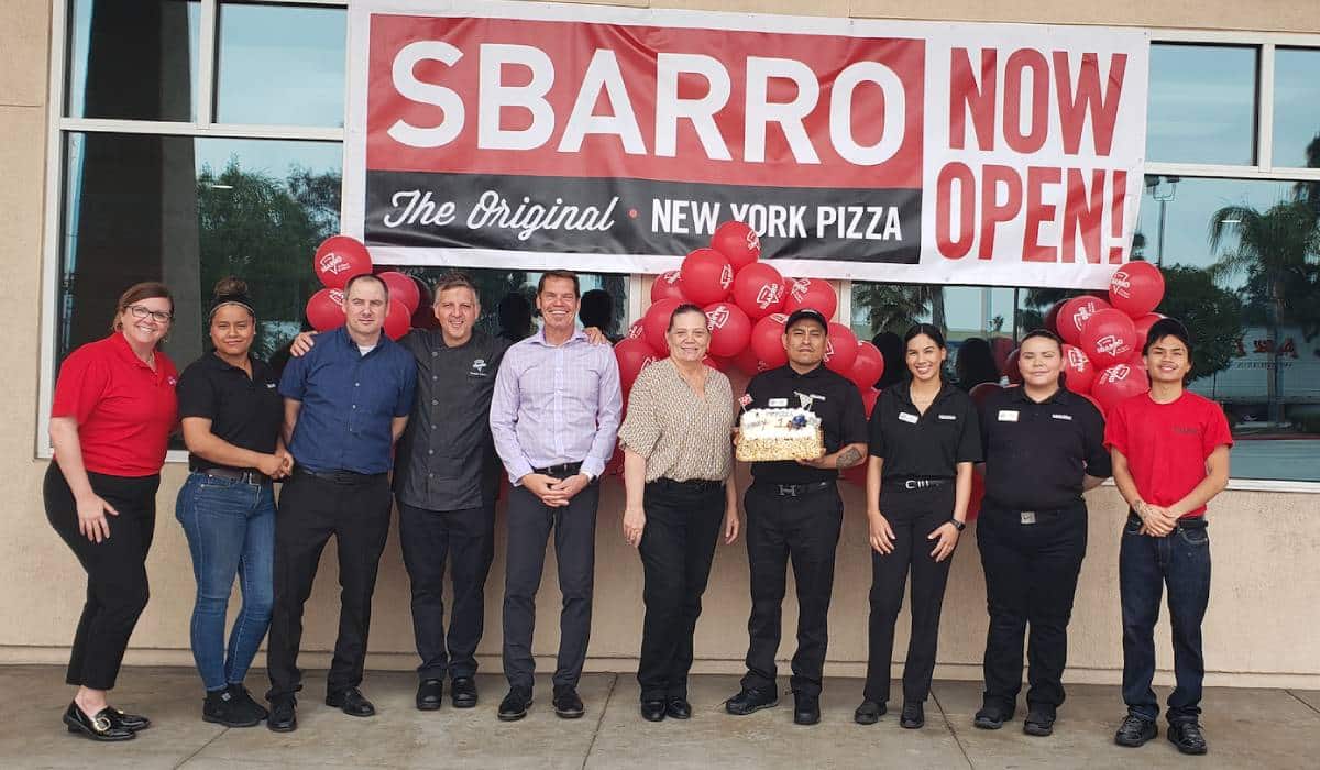 Sbarro employees.