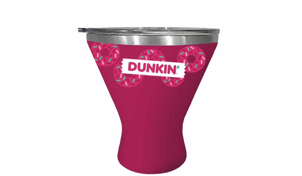 Dunkin's new martini cup.