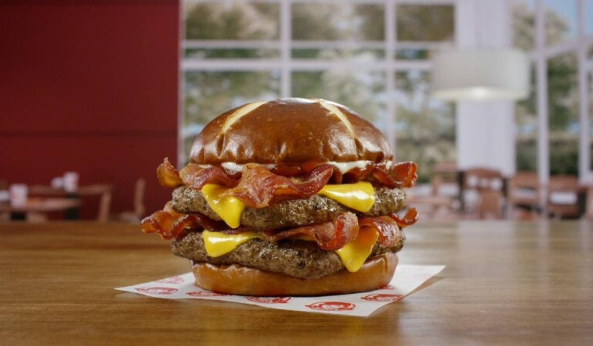 Wendy's Pretzel Baconator.