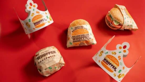 Burger King Whoppers.