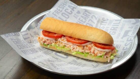 A picture of the Lobster Salad Sandwich.